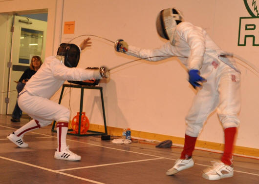Epee fencing
